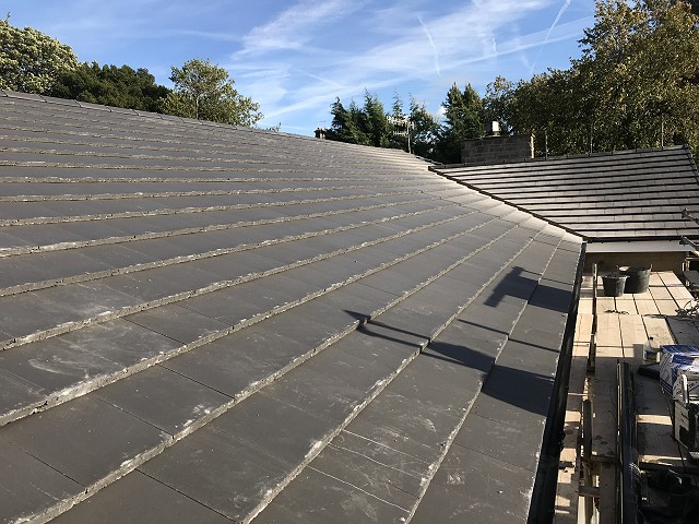 Tiled roof, Flat roof, GRP fiberglass roof, Ruber Roofing system